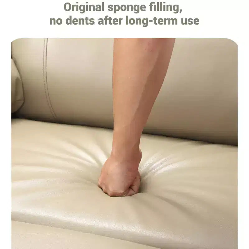 Poltrona reclinabile manuale per adulti, divano singolo in pelle PU con seduta extra larga e supporto ergonomico per soggiorno, camera da letto, cameretta dei bambini