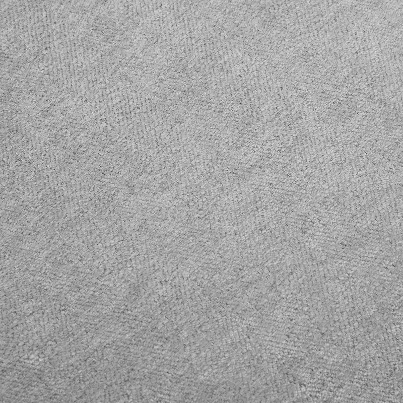 Divano a 3 posti per soggiorno, con gambe in legno di gomma, divano per casa/appartamento, grigio