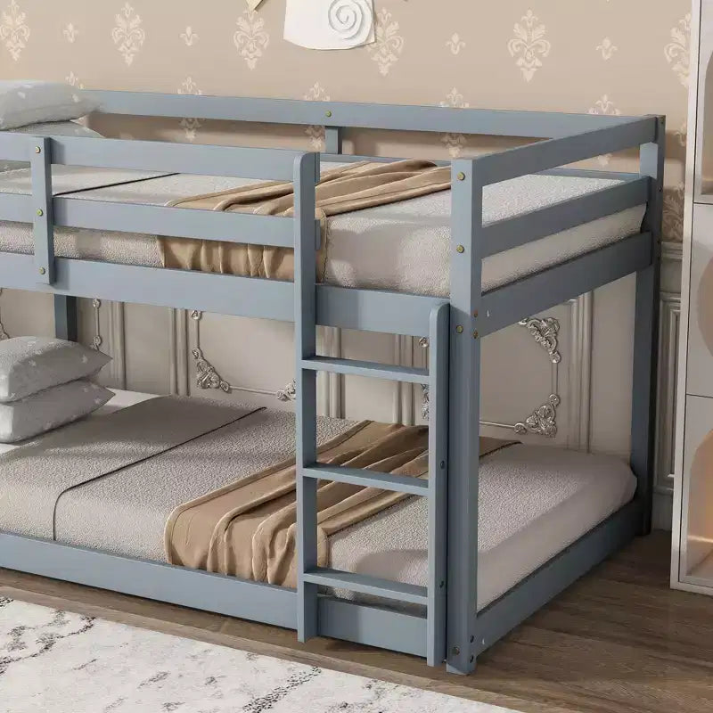 Letto a soppalco singolo, salvaspazio, con ripostiglio sotto il letto, in metallo resistente